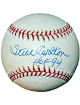 Steve Carlton signed Official Rawlings Major League Baseball HOF 94 toned- COA (Philadelphia Phillies)