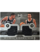 Tim Duncan/Tony Parker 2003-04 Upper Deck All-NBA Authentics Warm Ups Card #TD/TP (San Antonio Spurs/HOF)