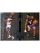 Kobe Bryant/Anfernee Hardaway 1999-00 Skybox Metal Rivalries Insert Card #6R (Lakers/Suns)