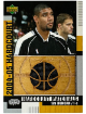 Tim Duncan 2004-05 Upper Deck Hardcourt Materials Warm-Up Card #HCM-TD (San Antonio Spurs/HOF)
