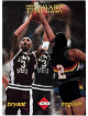 Kobe Bryant 1996-97 Collector's Edge Time Warp Rookie Card #TW3 w/ Alex English