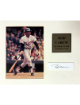 Rod Carew signed Minnesota Twins 1x3 Cut Sig/5x7 Photo Matted Spots- Ken Goldin, The Score Board, Inc COA/HOF