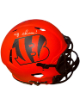 Ja'Marr Chase signed Cincinnati Bengals NFL Riddell Authentic Speed Rave Helmet #1- Beckett Witnessed
