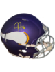 Justin Jefferson signed Minnesota Vikings Riddell NFL FS Authentic Speed Helmet #18- Beckett Witnessed