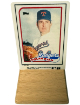 Nolan Ryan 1993 Topps R&N China Thinnest Porcelain 1989 Card #106T w/Box/Display