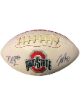 Joey Bosa & Nick Bosa dual signed Ohio State Buckeyes Rawlings NCAA Logo Football- JSA Witnessed