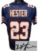 Devin Hester signed Chicago Custom Stitched Pro Style Football Jersey- JSA Witnessed (HOF)