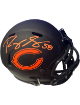 Roquan Smith signed Chicago Bears NFL Riddell Speed Eclipse Mini Helmet #58- Beckett Wintessed
