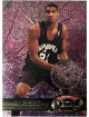 Tim Duncan 1997-98 SkyBox Metal Universe Rookie Card Foil (RC) #66 (San Antonio Spurs/HOF)