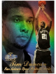 Tim Duncan 1997-98 Flair Showcase Rookie Card (RC) Sec 2 Row 3 Seat 5 (San Antonio Spurs/HOF)