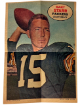 Bart Starr 1968 Topps NFL Football Posters Inserts Set-Break # 4 NM/OC (Green Bay Packers/HOF)