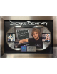 Dierks Bentley signed 27.5 x 19.5 Custom Framing RIAA Certified Platinum to XM SATELLITE RADIO imperfect - COA