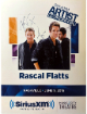 Rascal Flatts signed 2016 Artist Confidential 22x28 Poster SiriusXM Music City Theatre- 3 sig- COA (Gary Levox/Joe Don Rooney/Jay DeMarcus)