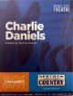 Charlie Daniels signed 2017 Prime Country 22"x28" Poster imperfect SiriusXM Prime Music City Theatre- COA