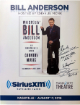 Whisperin' Bill Anderson signed 2016 22"x28" Poster SiriusXM Music City Theatre imperfect- Thanks You are the best!- COA (An Unprecedented Life in Country Music)