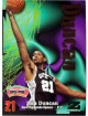 Tim Duncan 1997-98 Skybox Z-Force Rookie Card (RC) #111 (San Antonio Spurs/HOF)