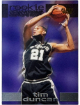 Tim Duncan 1997-98 Fleer Rookie Sensations Card (RC) #6RS (San Antonio Spurs/HOF)