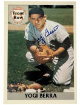 Yogi Berra signed 1992 Front Row All Time Great Series On Card Auto- COA/Yankees