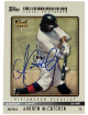 Andrew McCutchen signed 2009 Topps Ticket to Stardom On Card (RC) Auto #75 - COA (Pittsburgh Pirates)