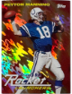 Peyton Manning 1999 Topps Season's Best Rocket Launchers Card #SB10 (Indianapolis Colts/HOF)