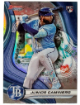 Junior Caminero 2024 Bowman's Best Refractor Rookie Card (RC) #62 (Tampa Bay Rays)