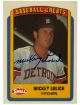 Mickey Lolich signed 1990 Swell Baseball Greats On Card Auto #81 - COA (Detroit Tigers)