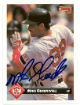 Mike Greenwell signed 1993 Donruss On Card Auto #223-COA (Boston Red Sox)