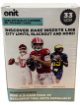 2025 Onit NCAA NIL Football Blaster Box - 4PK/33CPB - New/Sealed (Teal Dots)