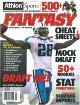 Chris Johnson unsigned Tennessee Titans 2010 Athlon Fantasy Football 8x10 Cover