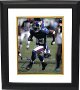 Sinorice Moss signed New York Giants 8x10 Action Photo Custom Framing- Moss Hologram