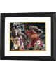 Craig Hodges signed Chicago Bulls 8x10 Photo Custom Framing - Leaf Authentics  vs Detroit Pistons (3X 3 Point Shooting Contest W