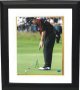 Ernie Els signed 11x14 PGA Golg Photo Custom Framing 2002 British Open putt- PSA Hologram