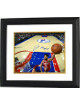Jahlil Okafor signed Philadelphia 76ers 8x10 Photo Custom Framing #8 (horizontal dunk)