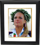 Jennie Finch signed Olympic Team USA 16x20 Photo w/ Crown Custom Framing (2004 Olympic Ceremony)