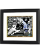 Chris Hanburger signed Washington Redskins 8x10 B&W Photo Custom Framing w/ HOF 2011 (horizontal)
