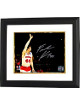 Frank Kaminsky signed Wisconsin Badgers 8x10 Photo Custom Framing #44 (Three Fingers Raised in the Air)