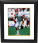 David Klingler signed Houston Cougars 8x10 Photo Custom Framing #7- Tri-Star Hologram (white jersey)