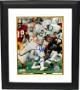 Jim Kiick signed Miami Dolphins 8x10 Photo Custom Framing #21 17-0 (Perfect Season)