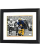 Jabrill Peppers signed Michigan Wolverines Spotlight Run 8X10 Photo Custom Framing- JSA