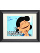 Melanie Kohn signed PEANUTS 8x10 Photo Custom Framing w/ Lucy- AWM Hologram