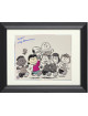 Melanie Kohn signed PEANUTS Spotlight 8x10 Photo w/ Lucy Custom Framing- AWM Hologram