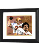 Doug Flutie signed Boston College Eagles 12X15 Photo/Litho #22 Custom Framing Dual Sig- JSA (Heisman)