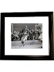 YA Tittle signed New York Giants 16x20 Photo HOF Custom Framing-COA