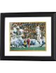 Bob Kuechenberg signed Miami Dolphins 8x10 Photo Custom Framing w/ 17-0
