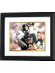 Mike Merriweather signed Pittsburgh Steelers 8x10 Photo Custom Framing- Tri Star Hologram