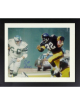 Bill Bergey signed Philadelphia Eagles 16x20 Photo Custom Framing- COA - vs Franco Harris/Steelers
