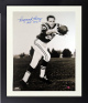Raymond Berry signed Baltimore Colts NFL 16x20 Photo Custom Framing HOF 1973 - COA