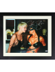 Sharon Stone signed Catwoman 16X20 Photo w/ Halle Berry Custom Framing- PSA ITP Holo (entertainment/movie memorabilia)