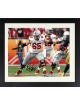 Pat Elflein signed Ohio State Buckeyes 8X10 Photo Custom Framing #65 - COA
