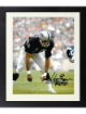 Willie Brown signed Oakland Raiders 8x10 Photo Custom Framing HOF 84 (black jersey)